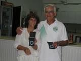 Yehudit Zach and Izik Vaxman, Runners up of national mixed pairs 2010  יהודית זך ואיציק וקסמן מקום שני בתחרות זוגות מעורבים לאומית 2010