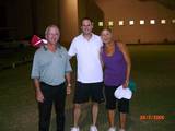 Winner of Potters qualifier 2009 Ruthie Gilor with runner up Moty Polak and marker Stephen Cooper  מנצחת תחרות הבחירה ל-2009 POTTERS רותי גילאור עם מוטי פולק שהפסיד לה והסמן סטיבן קופר